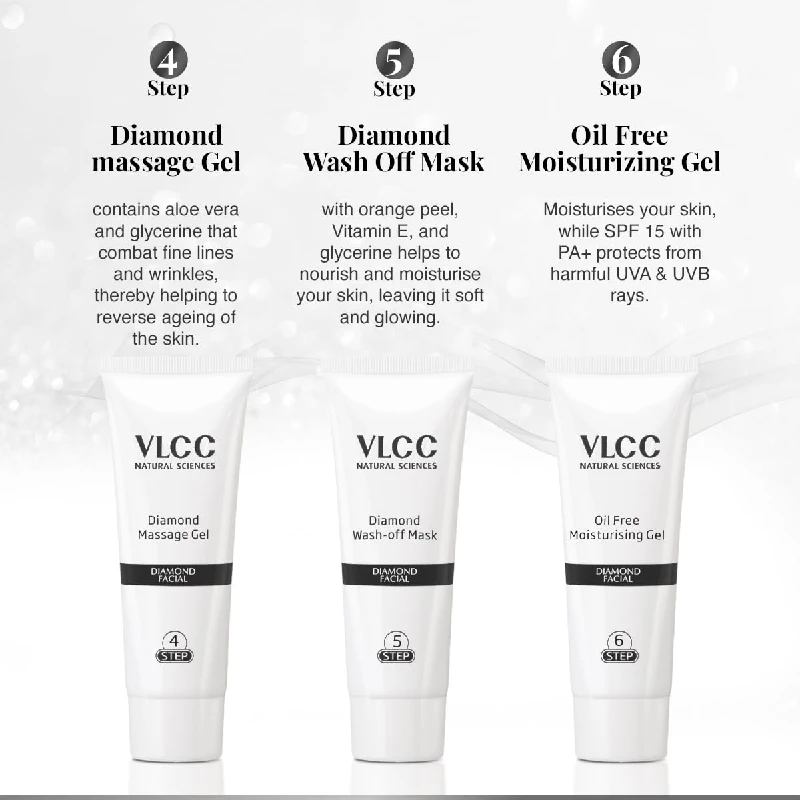 VLCC Diamond Facial Kit, 60 g-6.webp